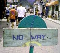 Not this way